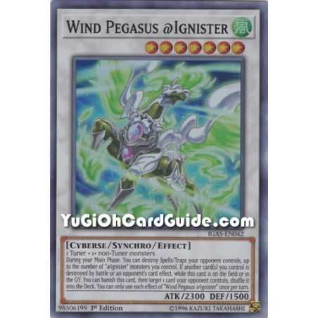 Wind Pegasus @Ignister (Super Rare) – Ignition Assault | Carta YUGIOH en México
