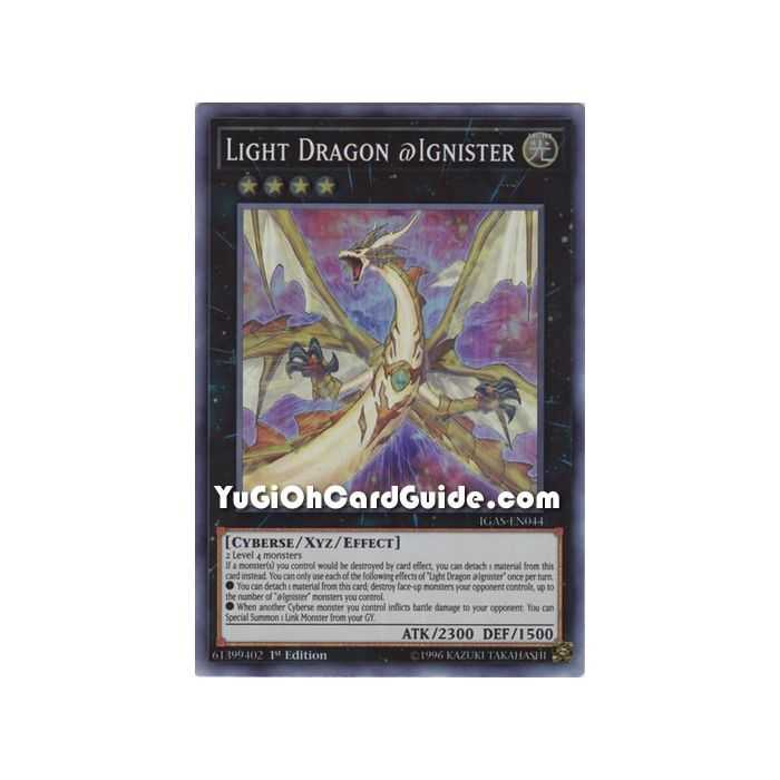 Light Dragon @Ignister (Super Rare) – Ignition Assault | Carta YUGIOH en México
