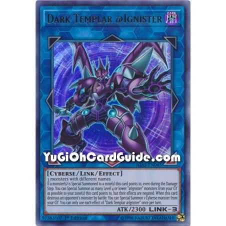 Dark Templar @Ignister (Ultra Rare) – Ignition Assault | Carta YUGIOH en México
