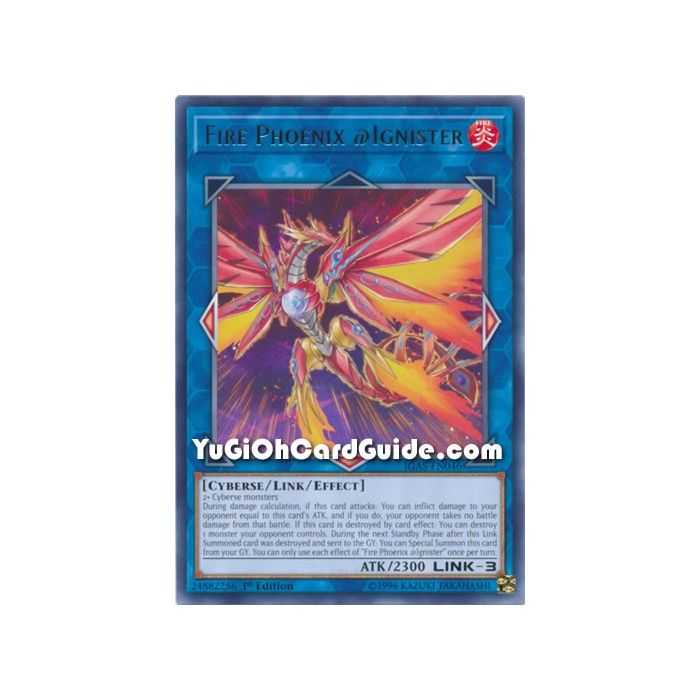 Fire Phoenix @Ignister (Rare) – Ignition Assault | Carta YUGIOH en México