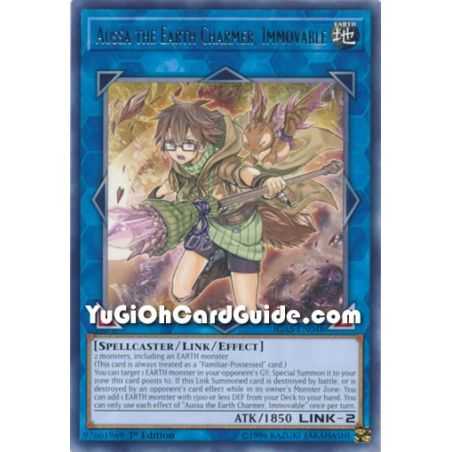 Aussa the Earth Charmer, Immovable (Rare) – Ignition Assault | Carta YUGIOH en México