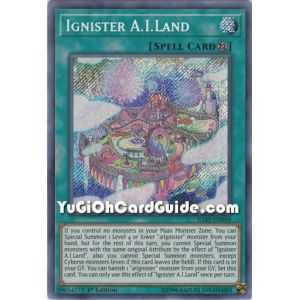 Ignister A.I.Land (Secret Rare) – Ignition Assault | Carta YUGIOH en México