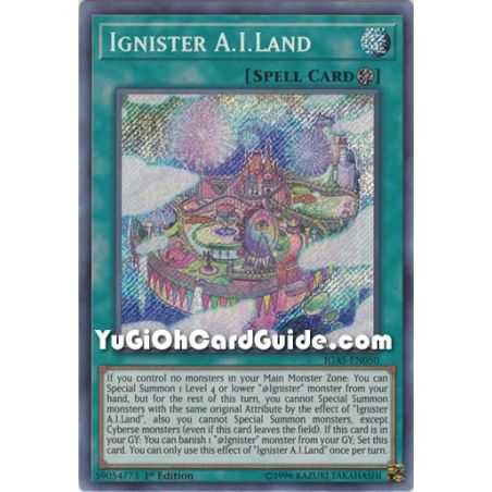 Ignister A.I.Land (Secret Rare) – Ignition Assault | Carta YUGIOH en México