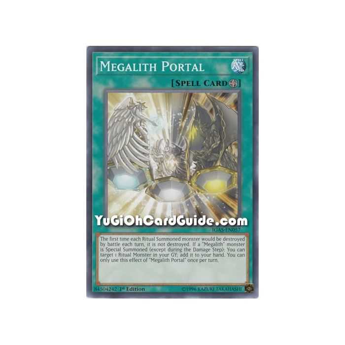 Megalith Portal (Common) – Ignition Assault | Carta YUGIOH en México