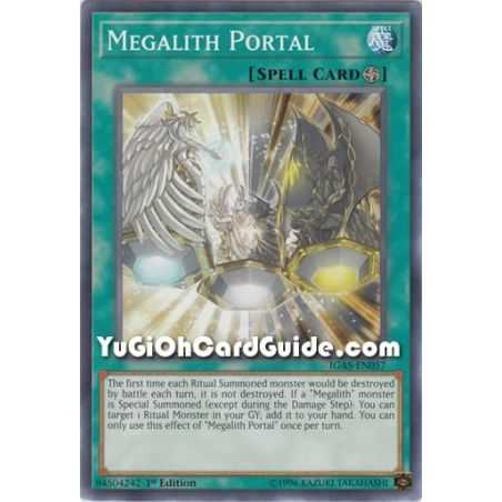 Megalith Portal (Common) – Ignition Assault | Carta YUGIOH en México