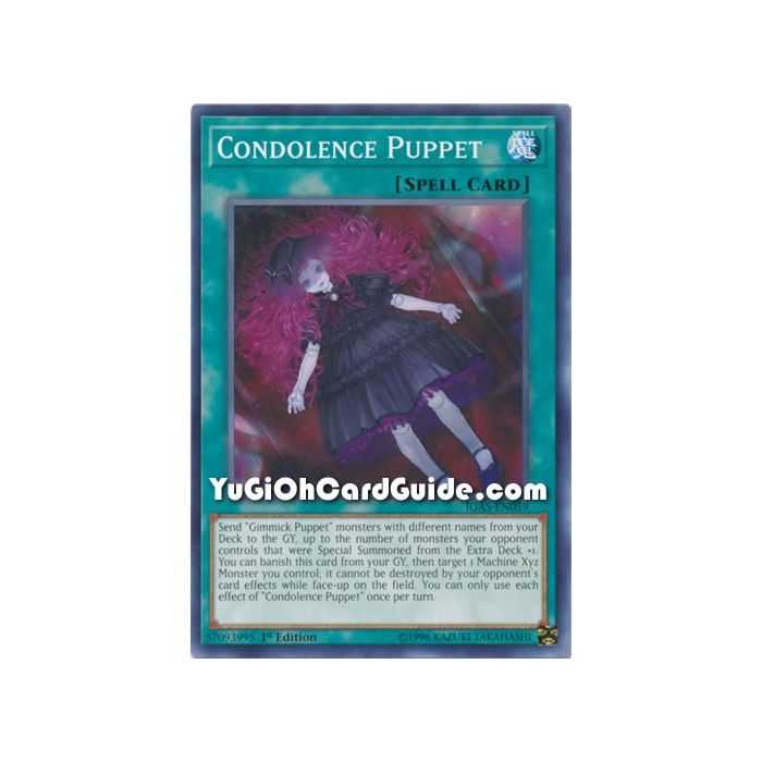 Condolence Puppet (Common) – Ignition Assault | Carta YUGIOH en México