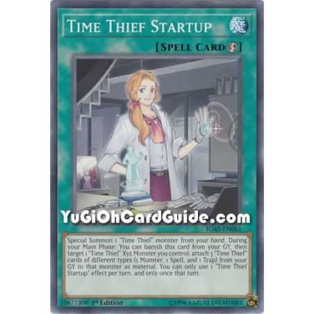 Time Thief Startup (Common) – Ignition Assault | Carta YUGIOH en México