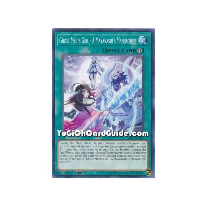 Ghost Meets Girl (Common) – Ignition Assault | Carta YUGIOH en México