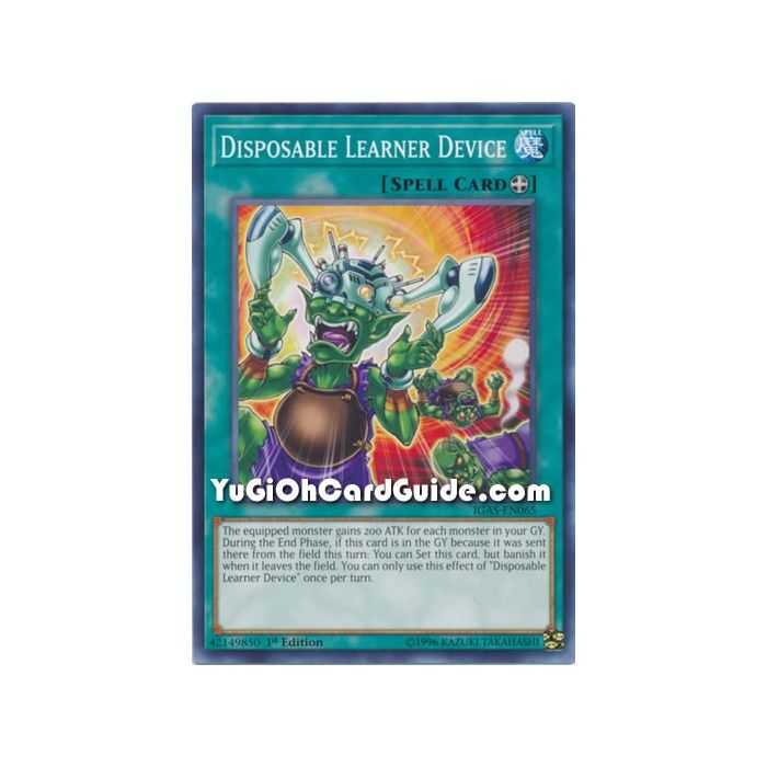 Disposable Learner Device (Common) – Ignition Assault | Carta YUGIOH en México