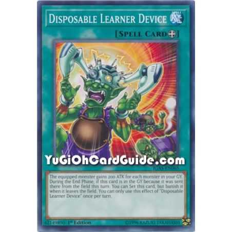 Disposable Learner Device (Common) – Ignition Assault | Carta YUGIOH en México