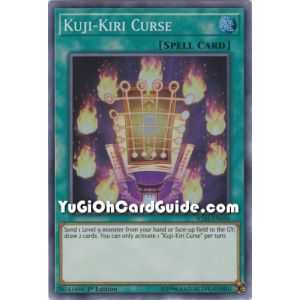 Kuji-Kiri Curse (Super Rare) – Ignition Assault | Carta YUGIOH en México