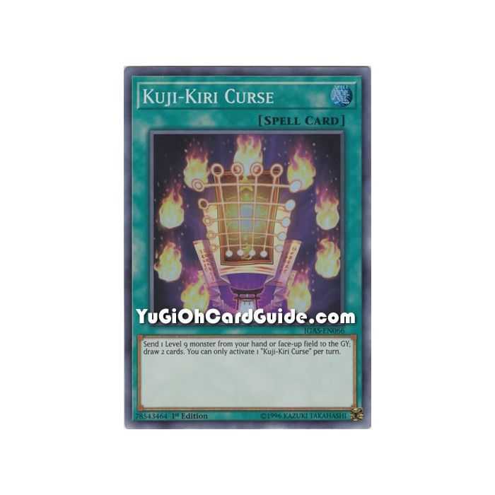 Kuji-Kiri Curse (Super Rare) – Ignition Assault | Carta YUGIOH en México