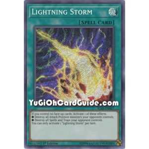 Lightning Storm (Secret Rare) – Ignition Assault | Carta YUGIOH en México