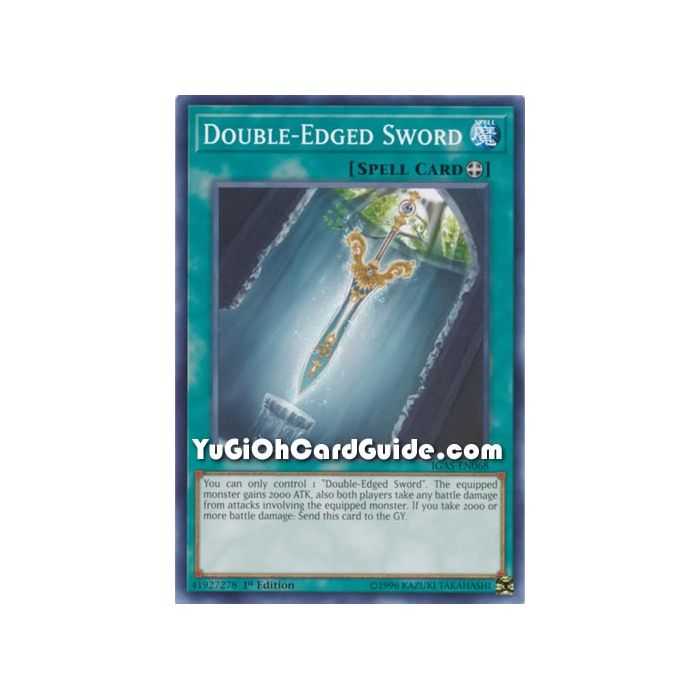 Double-Edge Sword (Common) – Ignition Assault | Carta YUGIOH en México