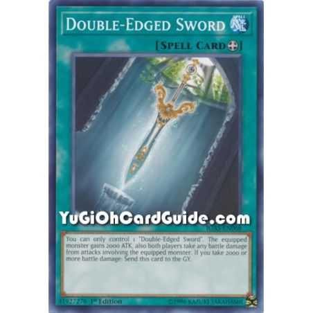 Double-Edge Sword (Common) – Ignition Assault | Carta YUGIOH en México