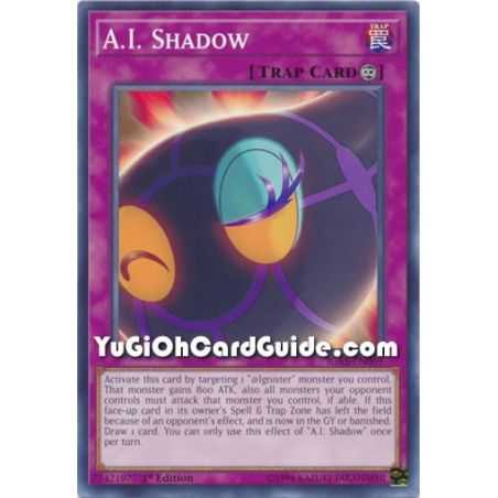 A.I. Shadow (Common) – Ignition Assault | Carta YUGIOH en México