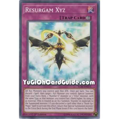 Resurgam Xyz (Common) – Ignition Assault | Carta YUGIOH en México