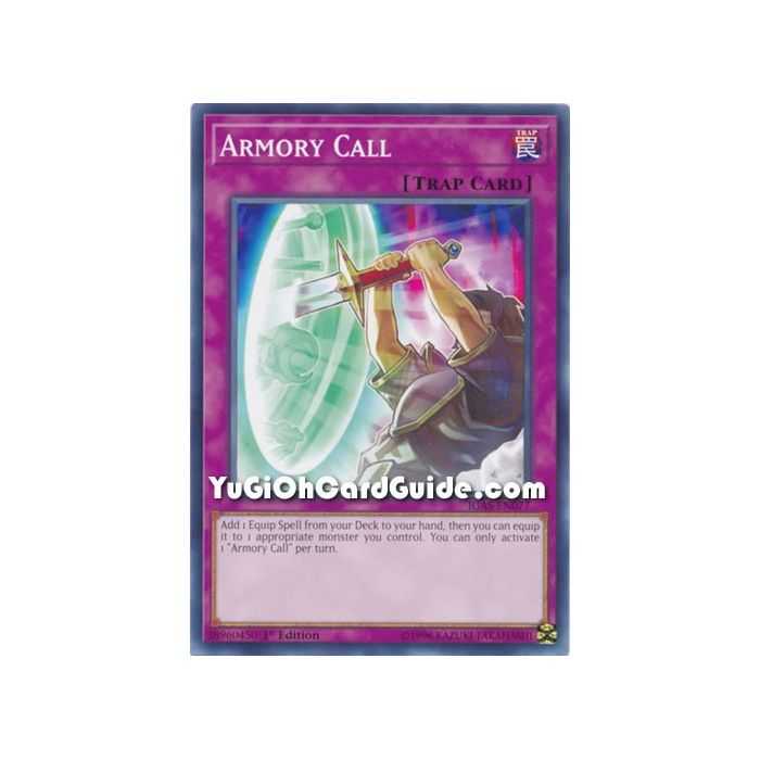 Armory Call (Common) – Ignition Assault | Carta YUGIOH en México