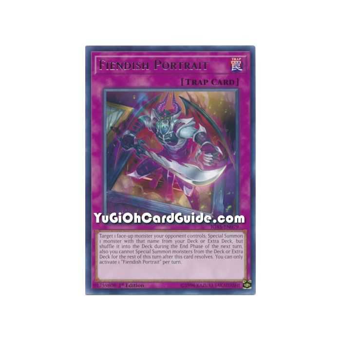 Fiendish Portrait (Rare) – Ignition Assault | Carta YUGIOH en México