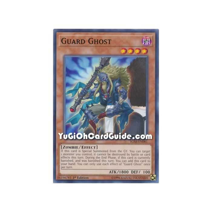 Guard Ghost (Common) – Ignition Assault | Carta YUGIOH en México