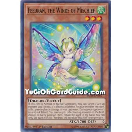 Feedran, the Winds of Mischief (Common) – Ignition Assault | Carta YUGIOH en México