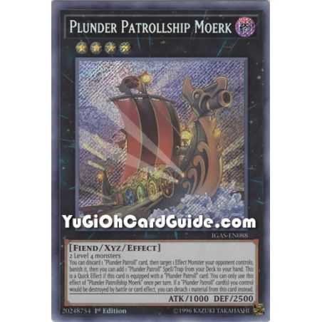 Plunder Patrollship Moerk (Secret Rare) – Ignition Assault | Carta YUGIOH en México