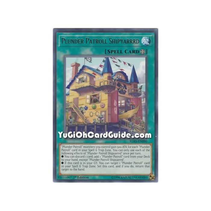 Plunder Patroll Shipyarrrd (Rare) – Ignition Assault | Carta YUGIOH en México
