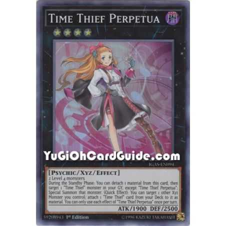 Time Thief Perpetua (Super Rare) – Ignition Assault | Carta YUGIOH en México