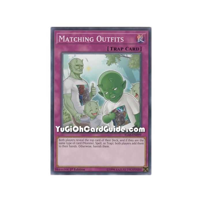 Matching Outfits (Common) – Ignition Assault | Carta YUGIOH en México