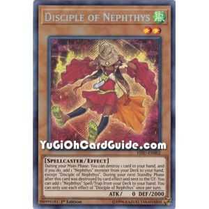 Disciple of Nephthys (Secret Rare) – Hidden Summoners | Carta YUGIOH en México