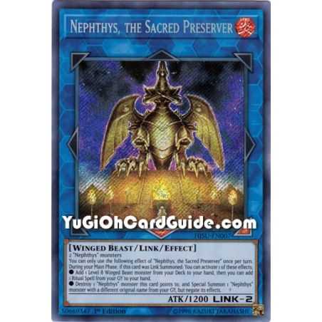 Nephthys, the Sacred Preserver (Secret Rare) – Hidden Summoners | Carta YUGIOH en México