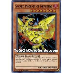 Sacred Phoenix of Nephthys (Super Rare) – Hidden Summoners | Carta YUGIOH en México