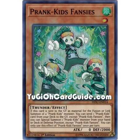 Prank-Kids Fansies (Super Rare) – Hidden Summoners | Carta YUGIOH en México
