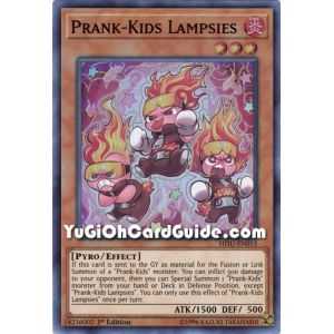 Prank-Kids Lampsies (Super Rare) – Hidden Summoners | Carta YUGIOH en México