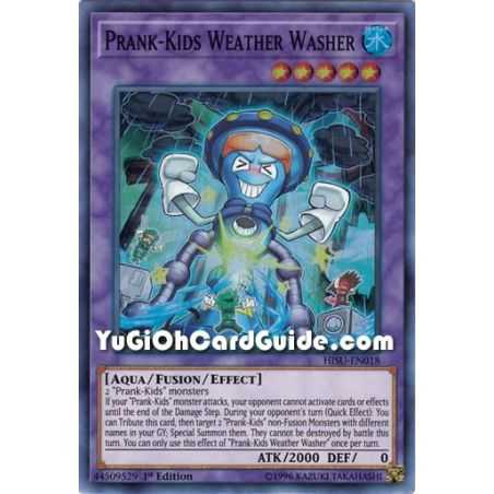 Prank-Kids Weather Washer (Super Rare) – Hidden Summoners | Carta YUGIOH en México