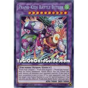 Prank-Kids Battle Butler (Secret Rare) – Hidden Summoners | Carta YUGIOH en México