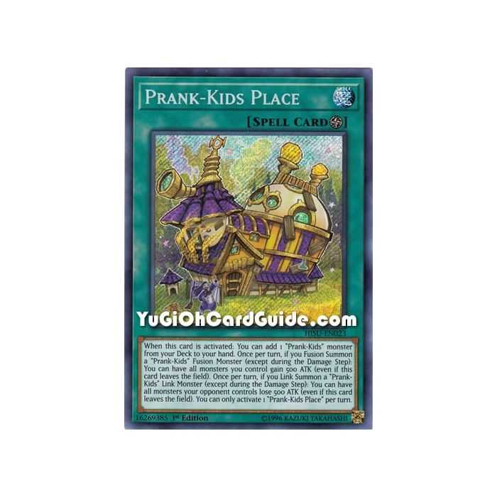 Prank-Kids Place (Secret Rare) – Hidden Summoners | Carta YUGIOH en México