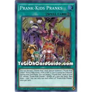 Prank-Kids Pranks (Super Rare) – Hidden Summoners | Carta YUGIOH en México