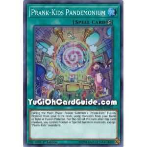 Prank-Kids Pandemonium (Super Rare) – Hidden Summoners | Carta YUGIOH en México