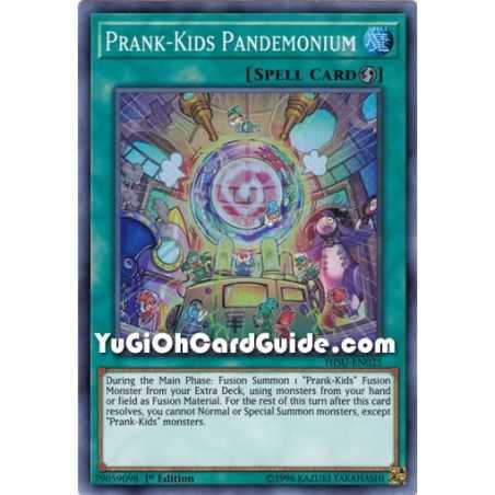 Prank-Kids Pandemonium (Super Rare) – Hidden Summoners | Carta YUGIOH en México