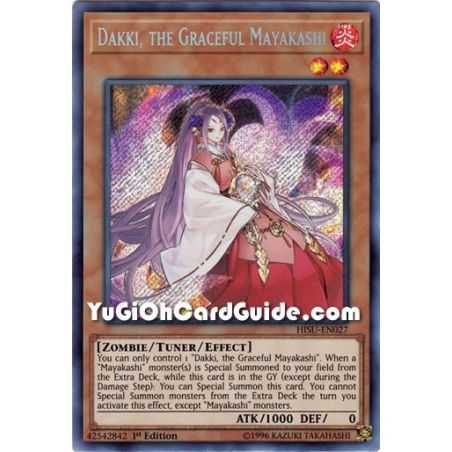 Dakki, the Graceful Mayakashi (Secret Rare) – Hidden Summoners | Carta YUGIOH en México
