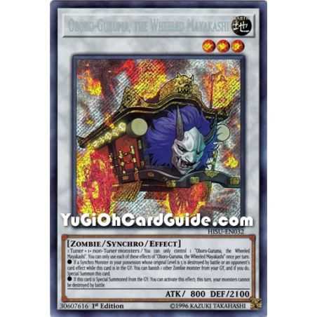Oboro-Guruma, the Wheeled Mayakashi (Secret Rare) – Hidden Summoners | Carta YUGIOH en México