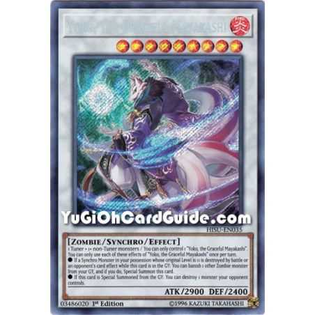 Yoko, the Graceful Mayakashi (Secret Rare) – Hidden Summoners | Carta YUGIOH en México
