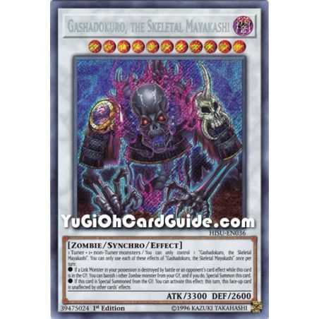 Gashadokuro, the Skeletal Mayakashi (Secret Rare) – Hidden Summoners | Carta YUGIOH en México