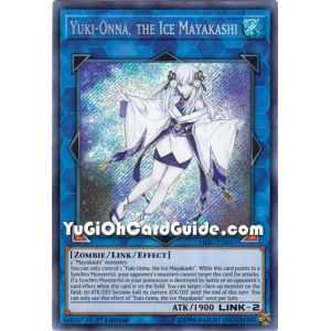 Yuki-Onna, the Ice Mayakashi (Secret Rare) – Hidden Summoners | Carta YUGIOH en México