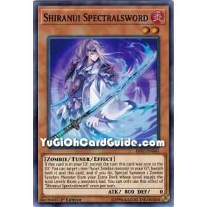 Shiranui Spectralsword (Super Rare) – Hidden Summoners | Carta YUGIOH en México