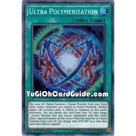 Ultra Polymerization (Super Rare) – Hidden Summoners | Carta YUGIOH en México
