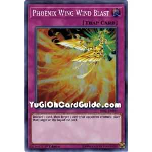Phoenix Wing Wind Blast (Super Rare) – Hidden Summoners | Carta YUGIOH en México