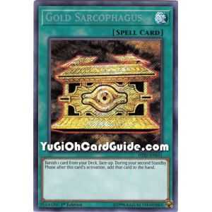 Gold Sarcophagus (Secret Rare) – Hidden Summoners | Carta YUGIOH en México