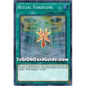 Ritual Foregone (Super Rare) – Hidden Summoners | Carta YUGIOH en México